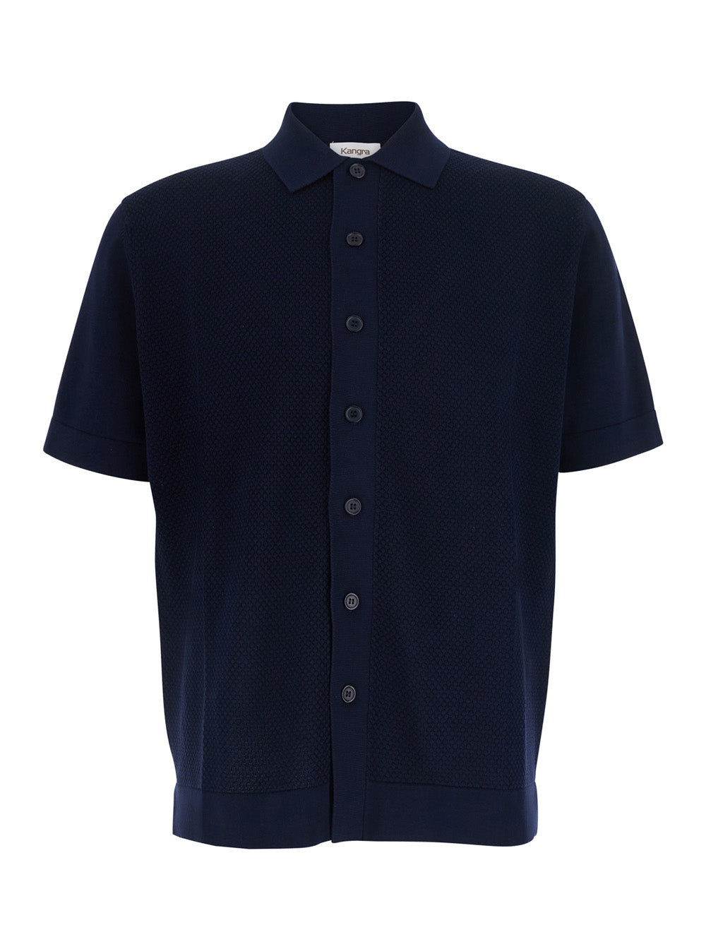 Blue Long-Sleeve Shirt With Classic Collar For Women Blu And Blouses