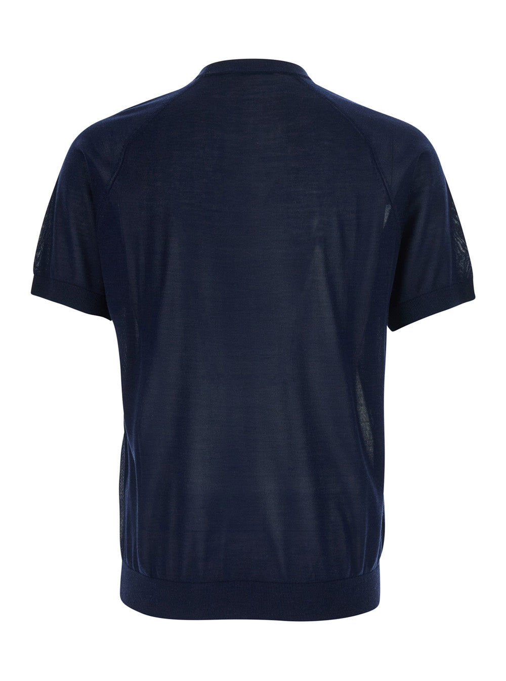 ROUND NECK T-SHIRT F.18gg Blue in Cotton Women Blu Jersey