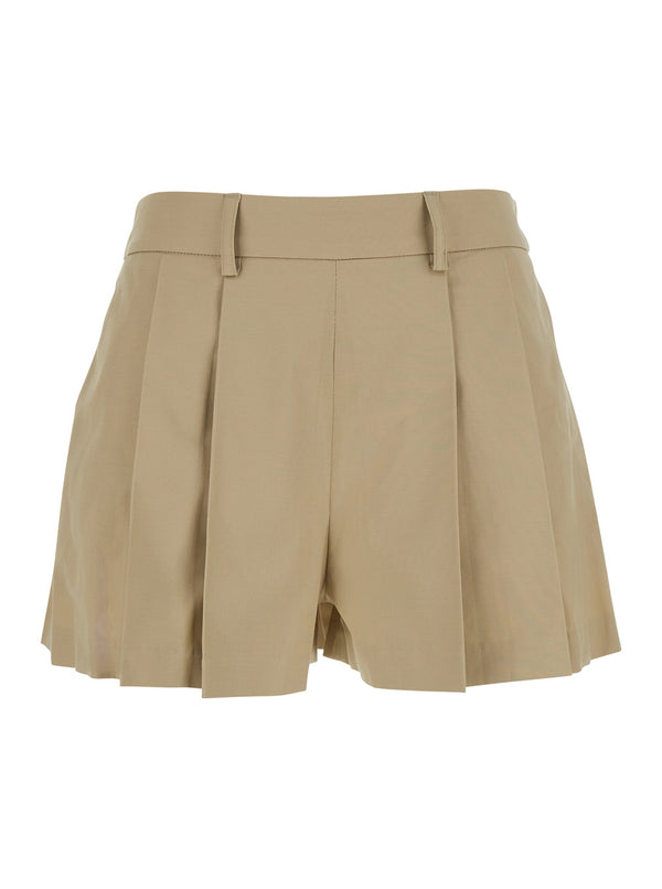 Shorts Tech Fabric Beige