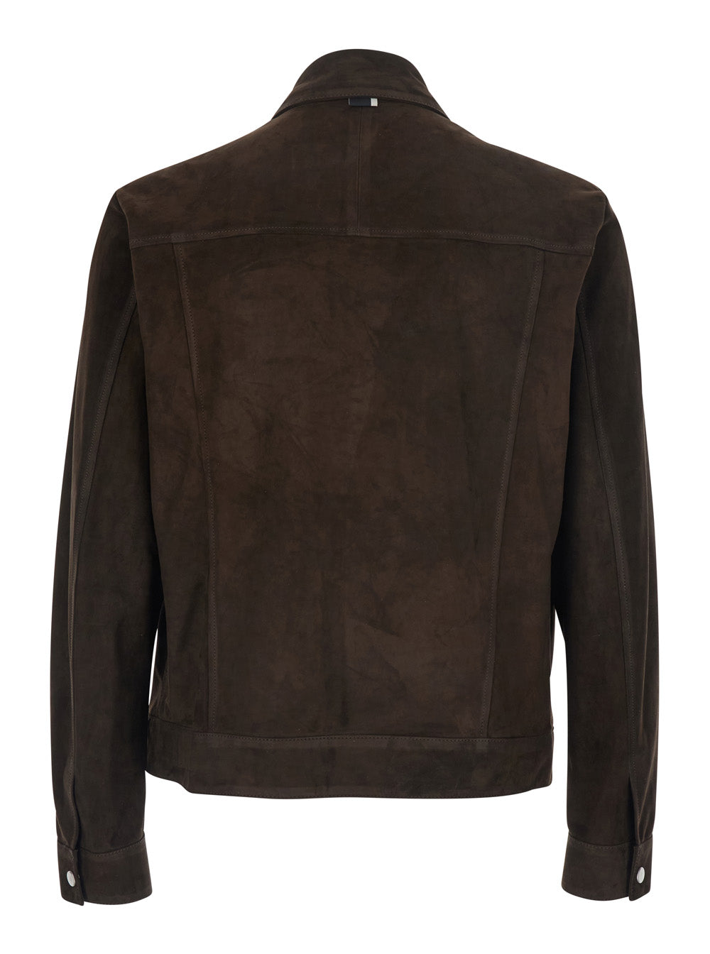 SUEDE BOMBER - Jackets Brown Men Outerwear
