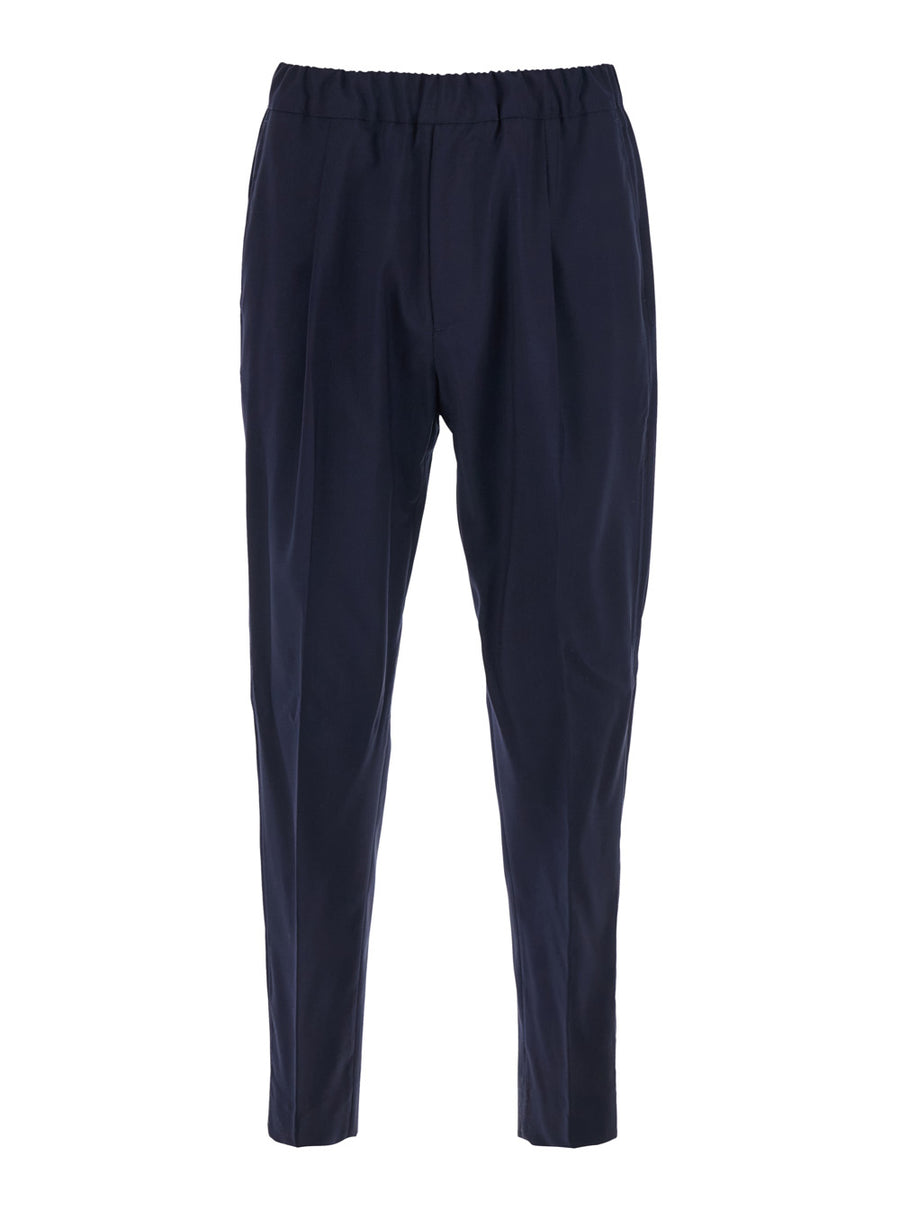 Trousers Lana Blue Wool Blend Virgin