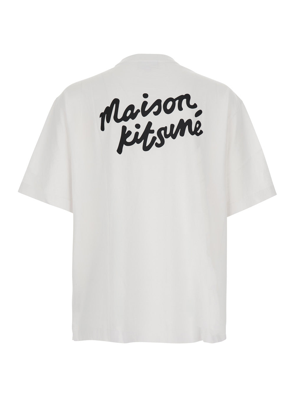 White Oversized T-Shirt With Handwriting Cotton For Women Organic Tshirts And Polo Shirts