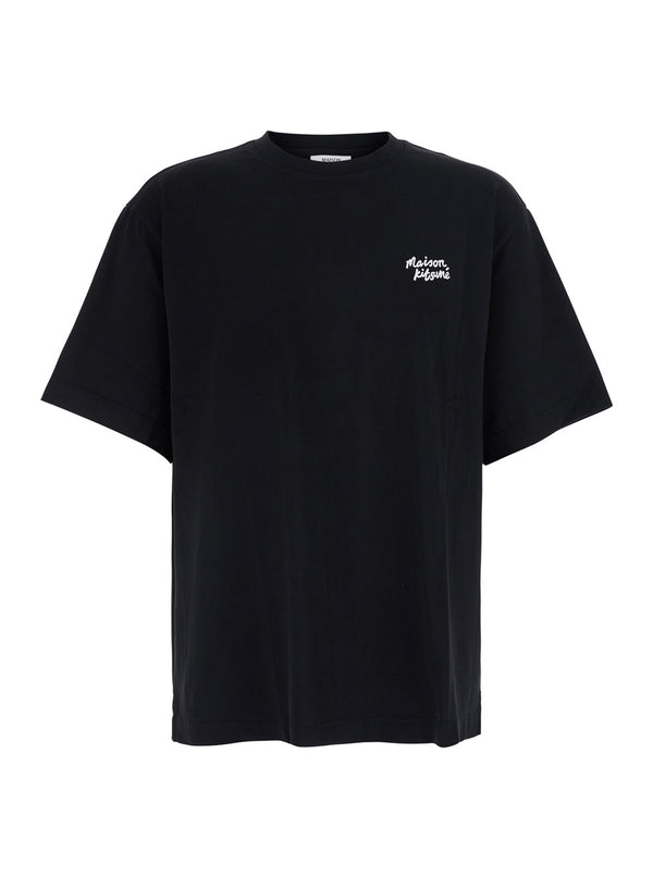 T-Shirt Black Cotton Organic T-shirts