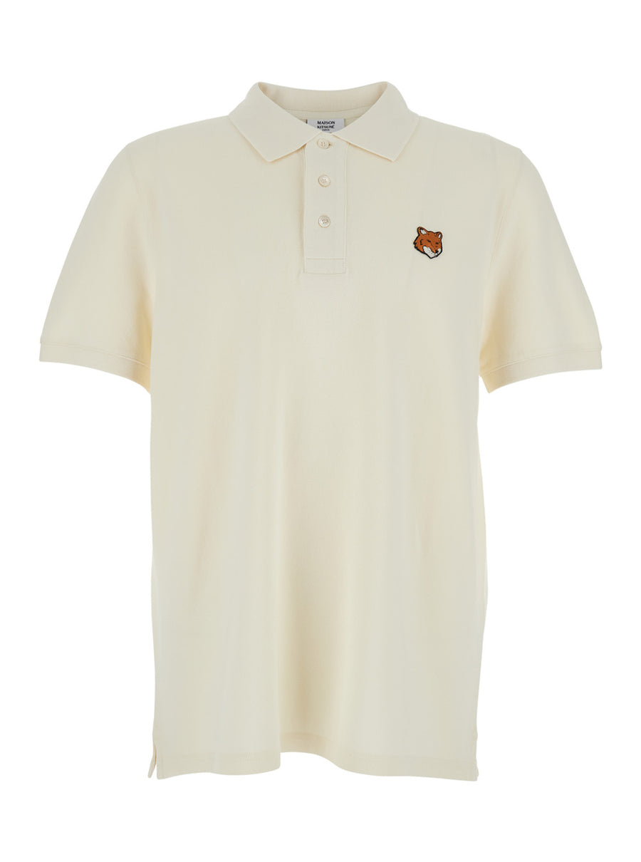 Polo Shirt Beige Cotton T-shirts