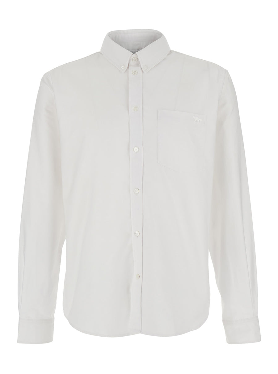 Shirt Profile Fox Regular White Cotton