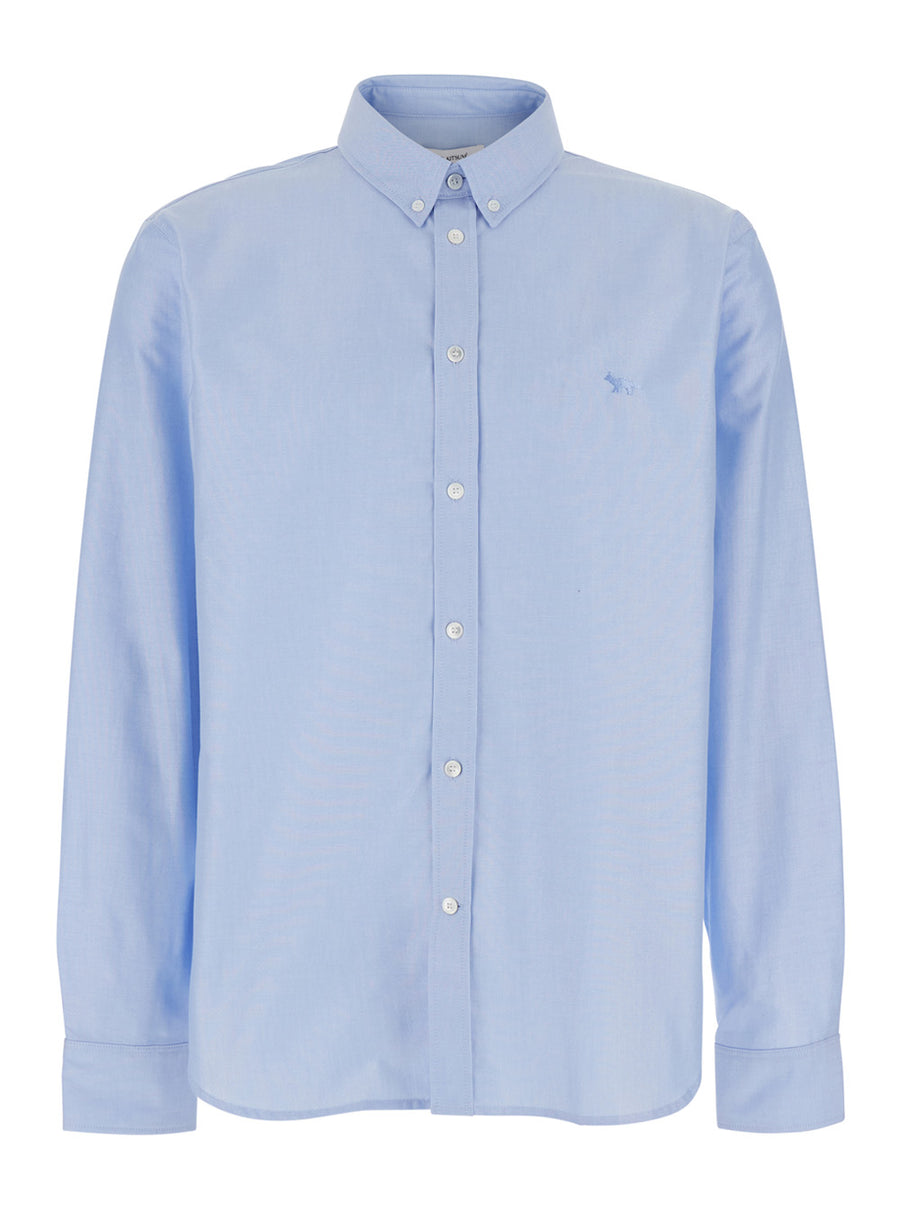 Shirt Profile Fox Light Blue Cotton