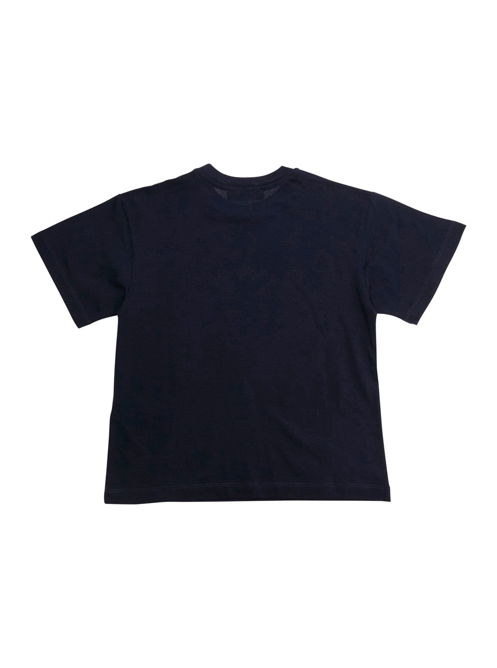 T-Shirt MAX&CO KIDS Blue with Maxi Logo Print on the Front in Cotton for Girls Blu Tshirts And Polo Shirts