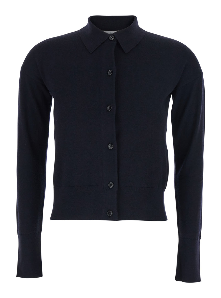 Sweater Medeola Blue Wool Tops