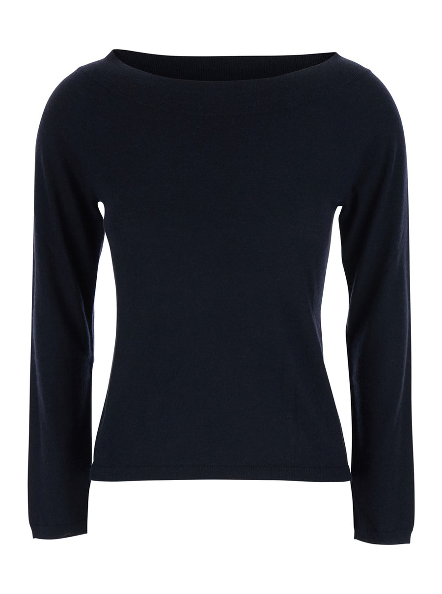 Sweater Faretra Blue Cashmere Tops