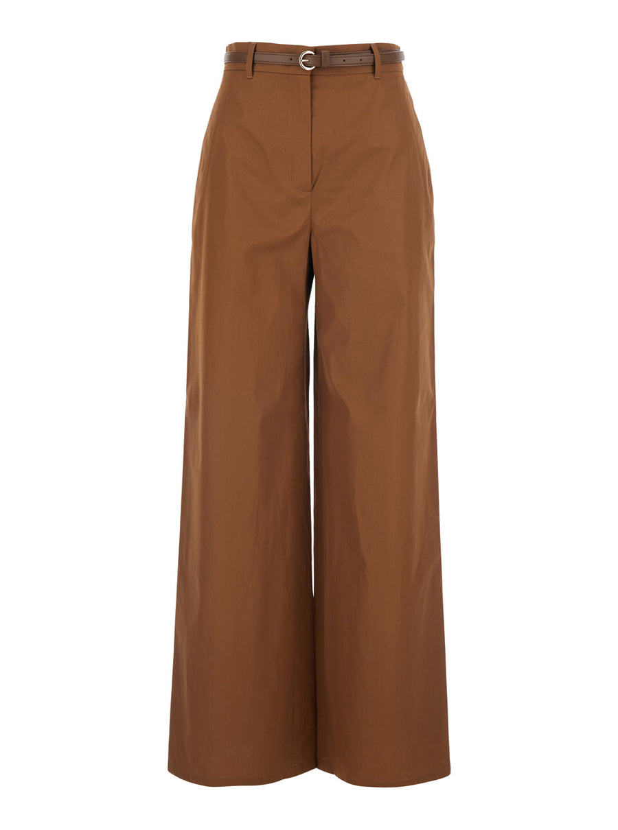 Trousers Farea Grey Cotton