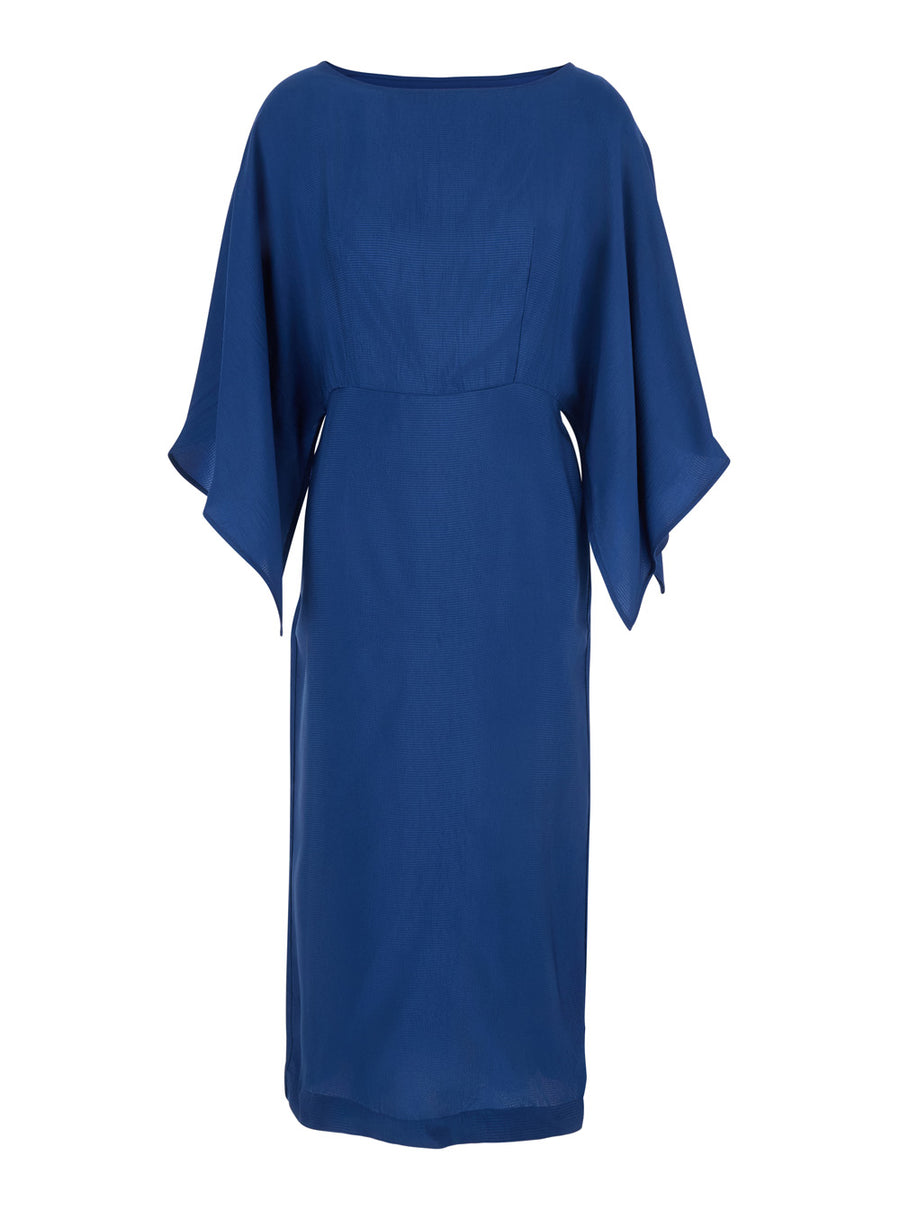 Dress Denim Blue Cotton