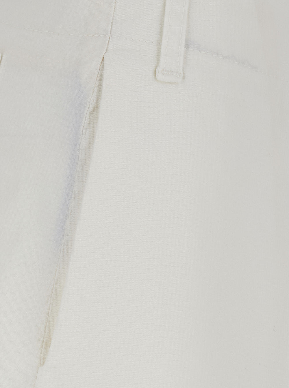 Luna Dress with Pleats and High Waist in White Women Skirt