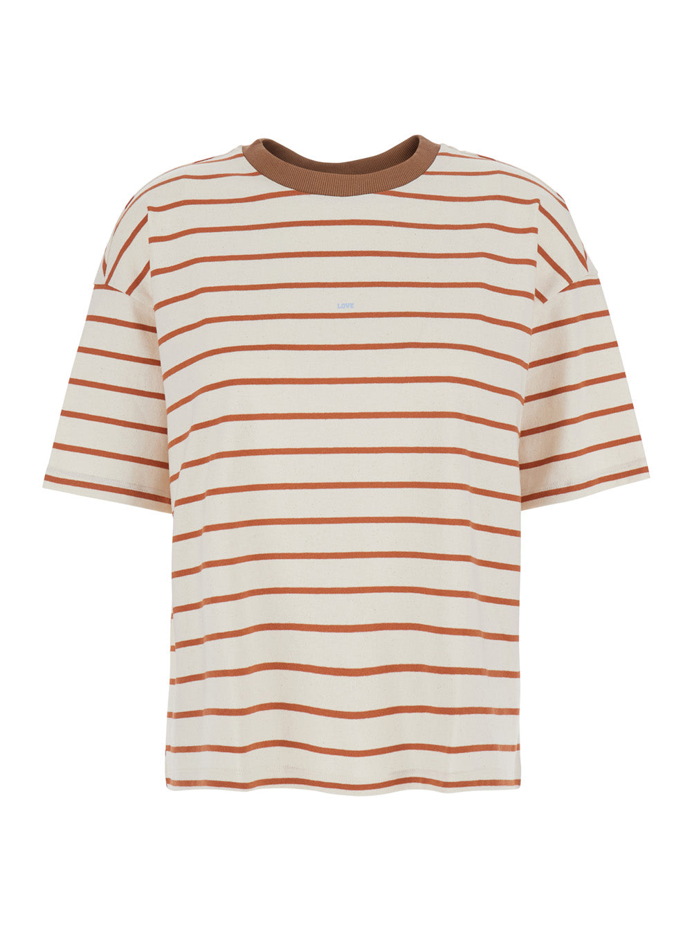 T-Shirt White With Round Neck Tshirts And Polo Shirts