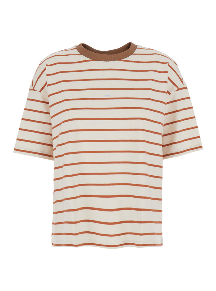 T-Shirt White With Round Neck Tshirts And Polo Shirts