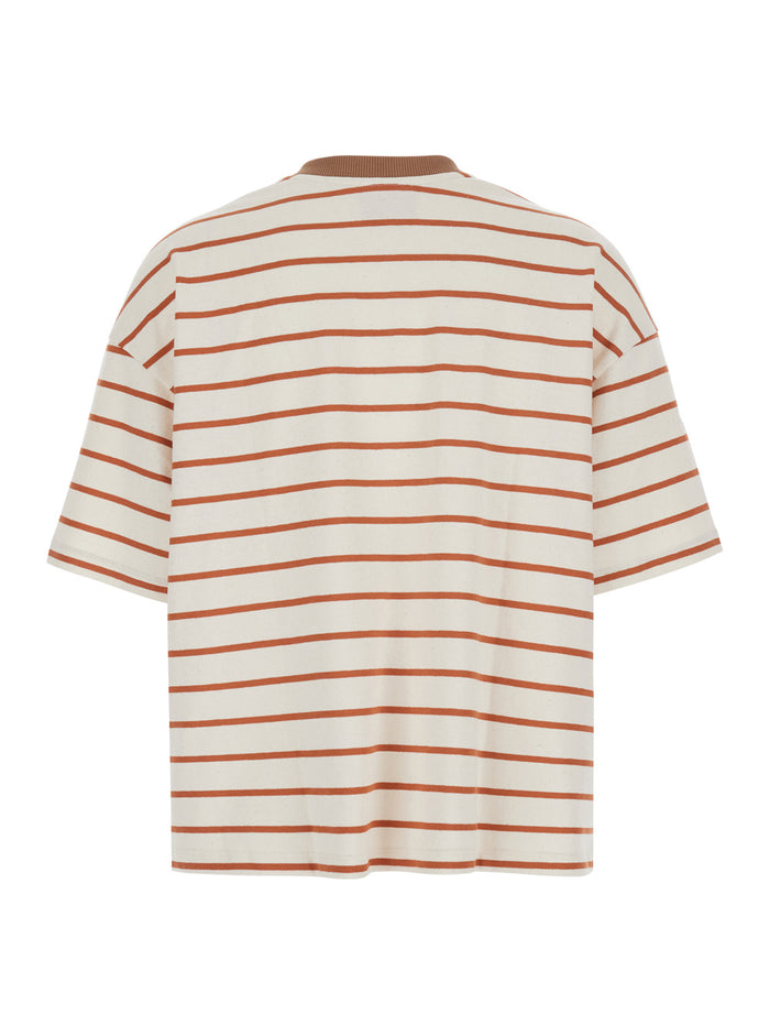 T-Shirt White With Round Neck Tshirts And Polo Shirts