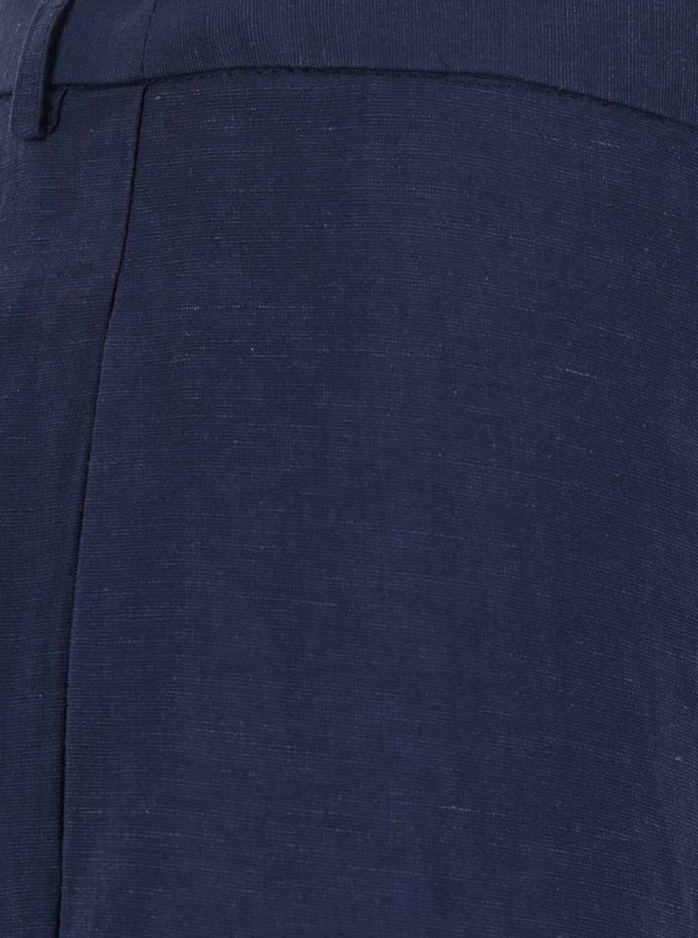 Blue High-Waisted Pants with Side Pockets for Men Blu Trousers