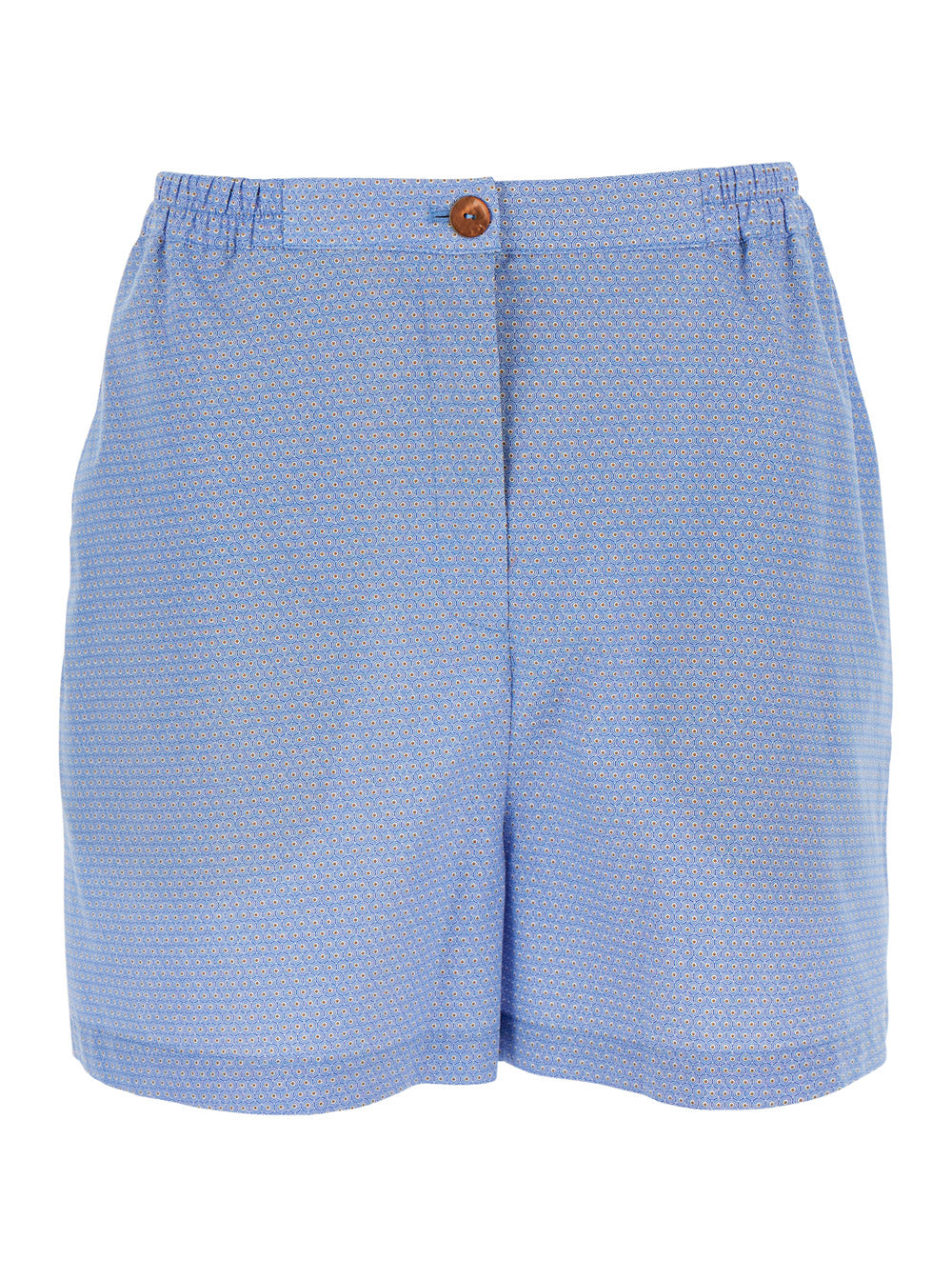 Blue Shorts Light And Bermuda