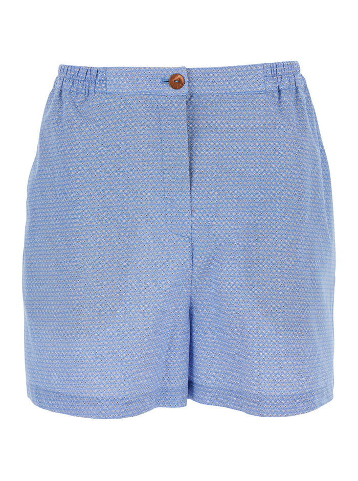 Blue Shorts Light And Bermuda