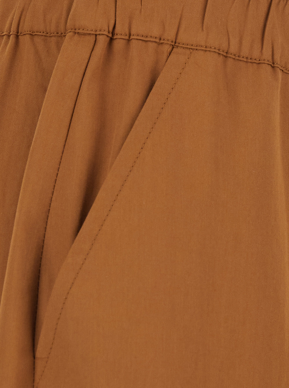 Pants Pam010rust With Side Pockets Brown Trousers