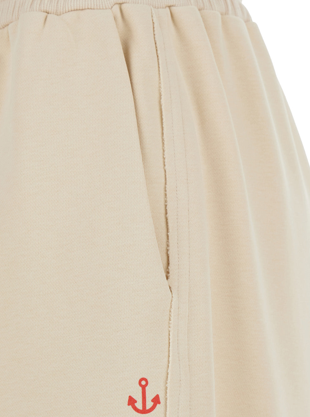 Cris Pants With Front Pockets And High Waist White Cotton For Women Trousers