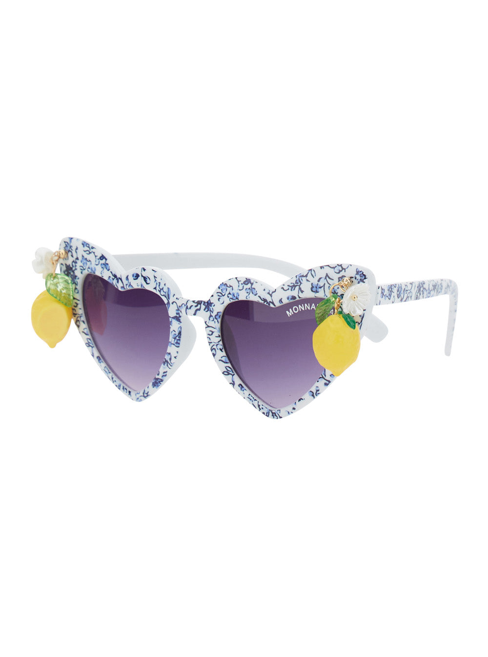 Lemon Sunglasses With Yellow Polycarbonate Frame For Kids