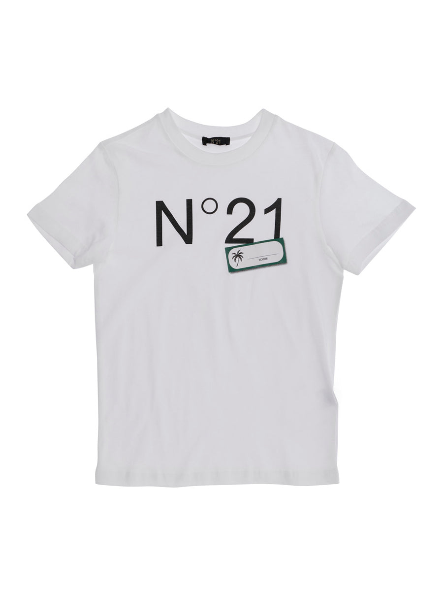 T-Shirt Crew Neck White Cotton T-shirts