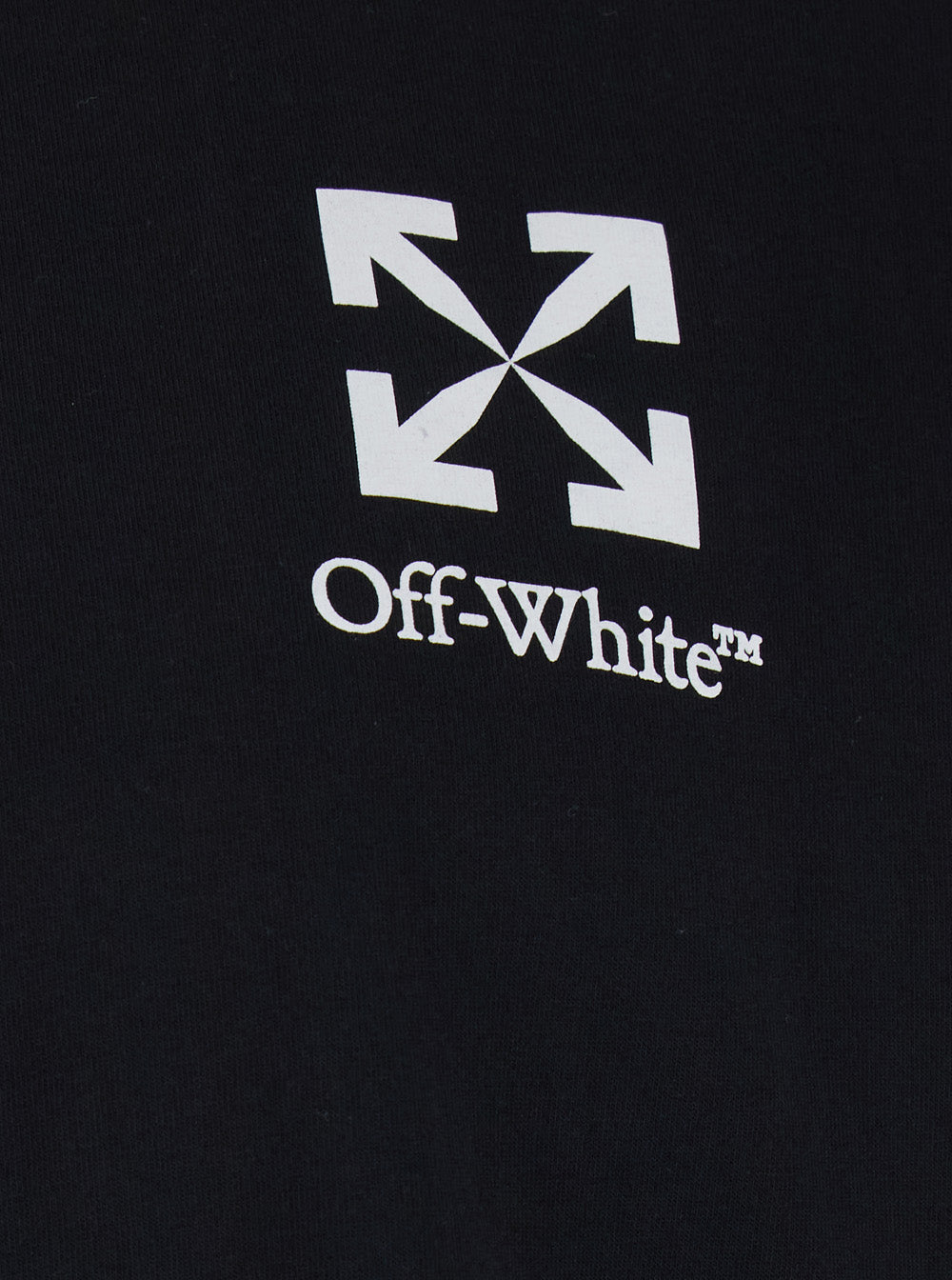 Mens Black Cotton Crew Neck T-shirt with Front Logo Tshirts And Polo Shirts