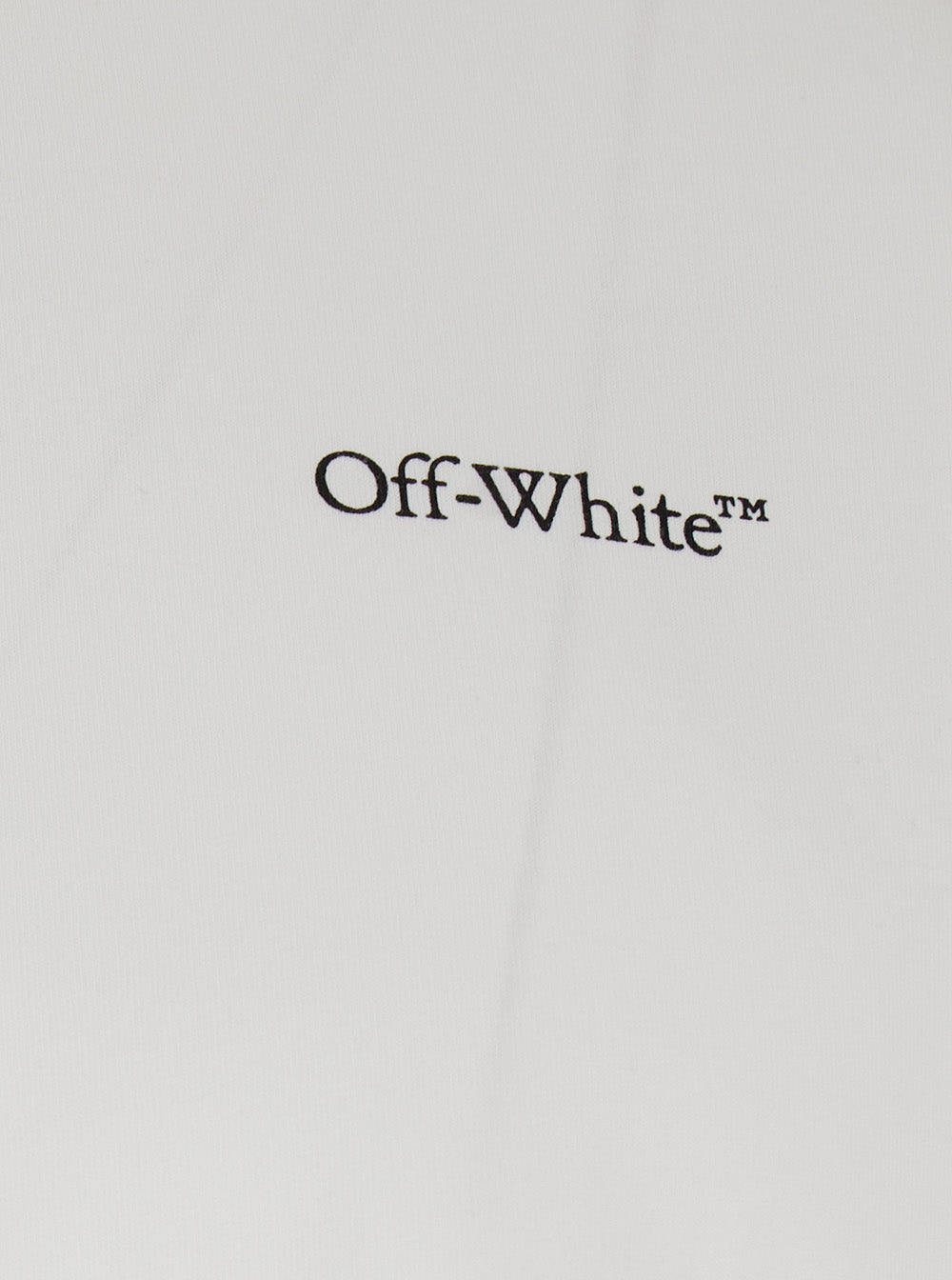 White Crew Neck T-Shirt with Logo on Front and Back for Men Cotton Tshirts Polo Shirts