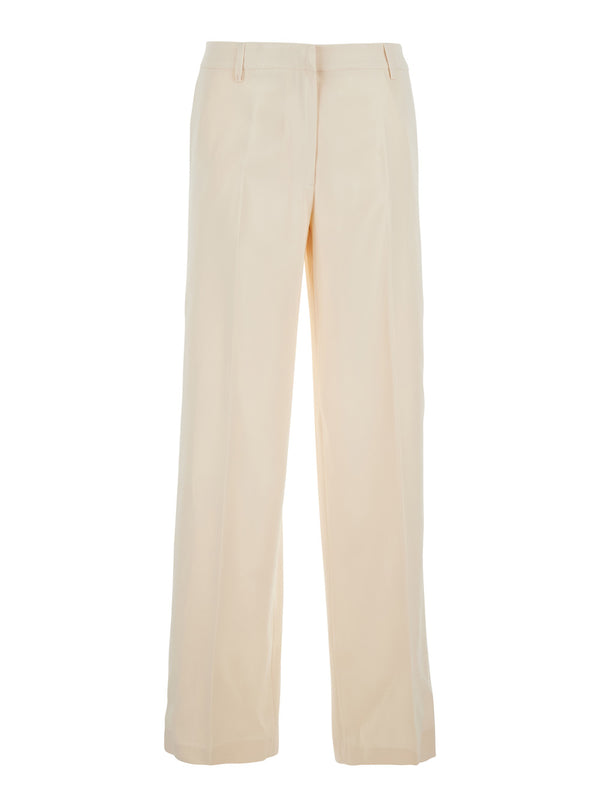 Trousers Francoise Beige Viscose