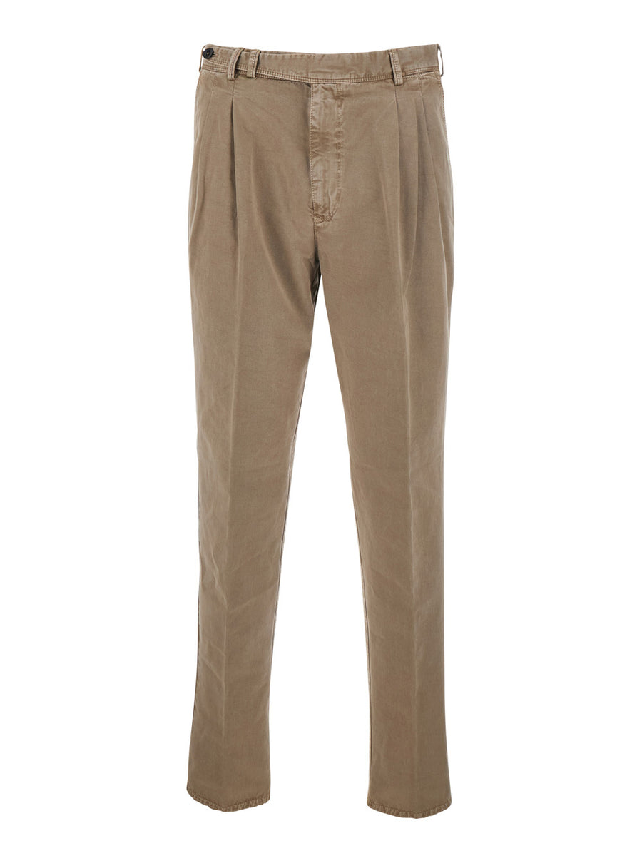 Trousers Brown Tech Fabric