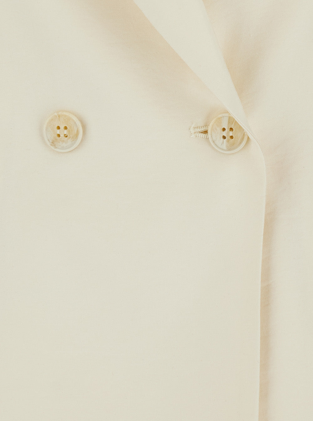 White Blazer - Jacket With Notched Revers And Button Closure Modal Polyester Women Blazers