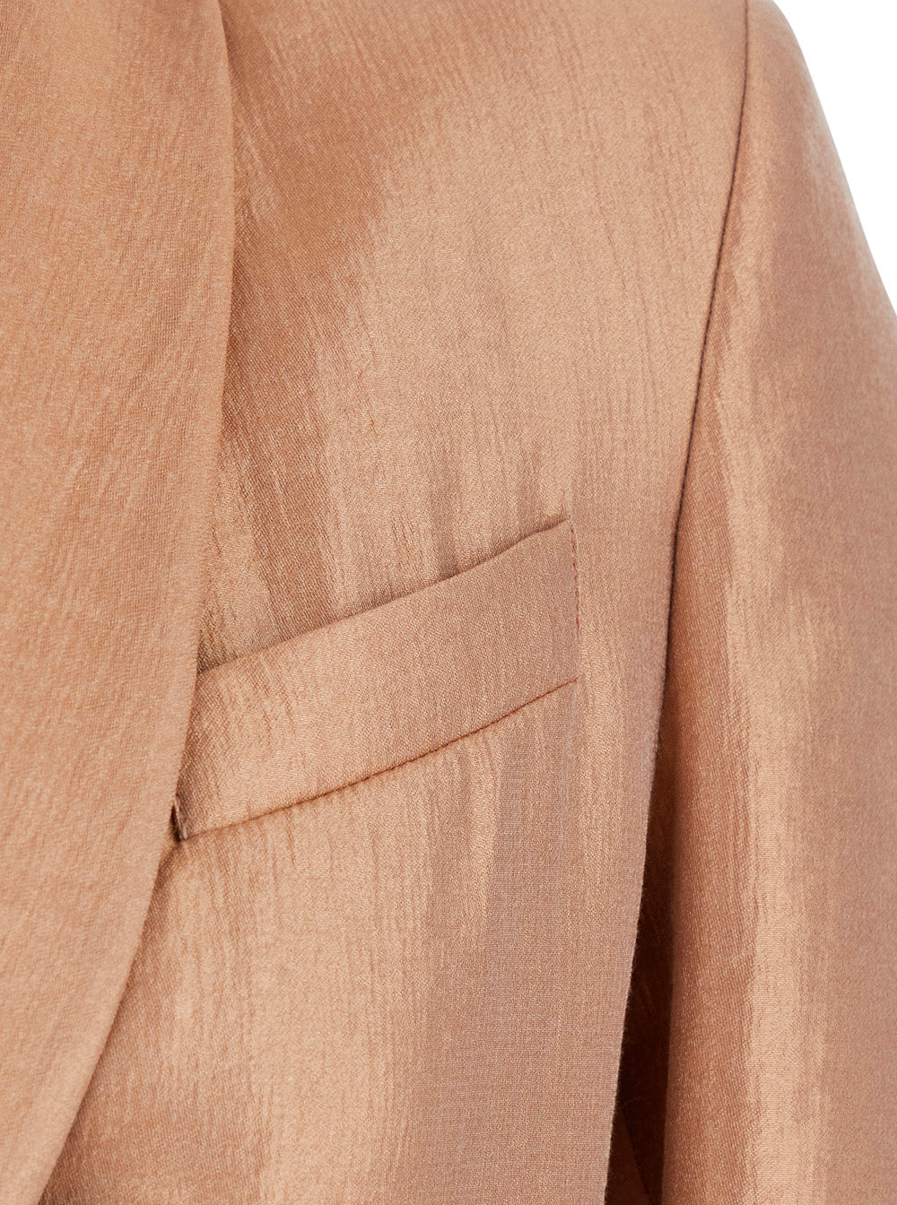 Blazer Rame Pink With Elegant Design Rayon And Nylon Women Polyester Blazers