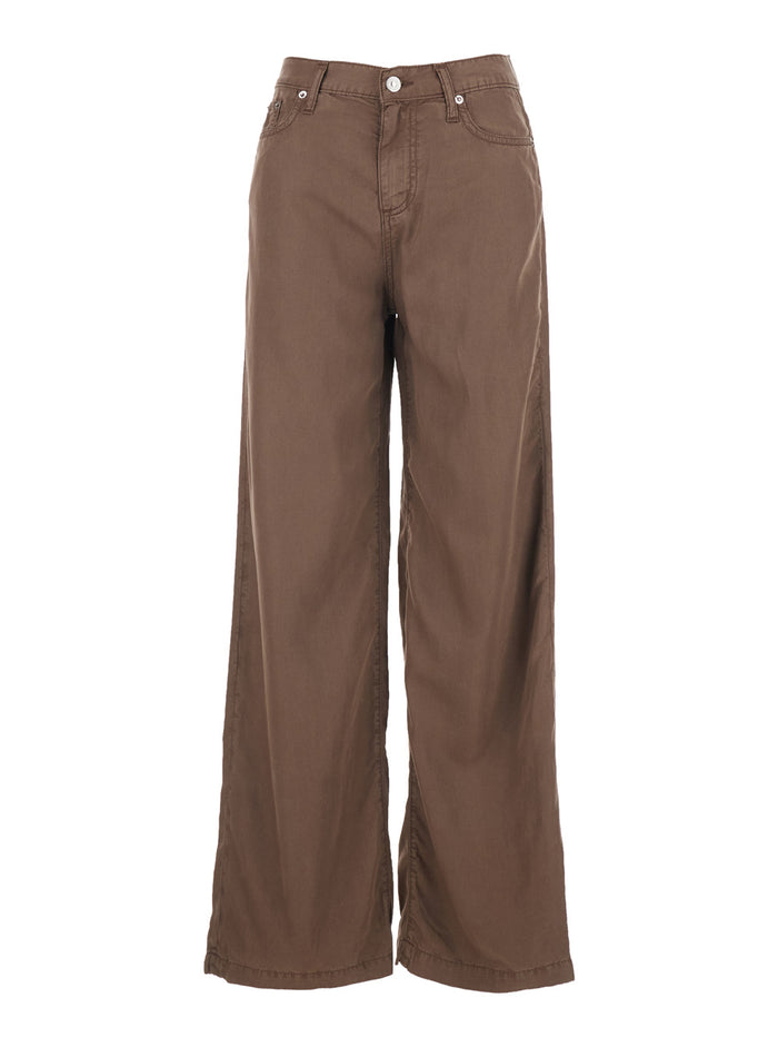 JS) Marta WOMAN Tencell Dyed Brown Jean