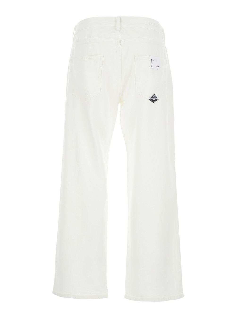 JS) New Oskar WOMAN Light Bull Tencel Old Reverse Optic White Jean