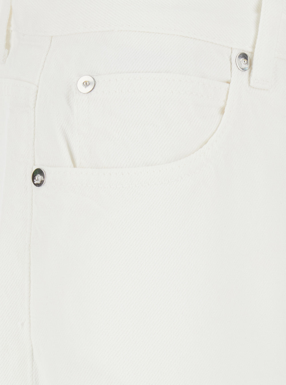JS) New Oskar WOMAN Light Bull Tencel Old Reverse Optic White Jean