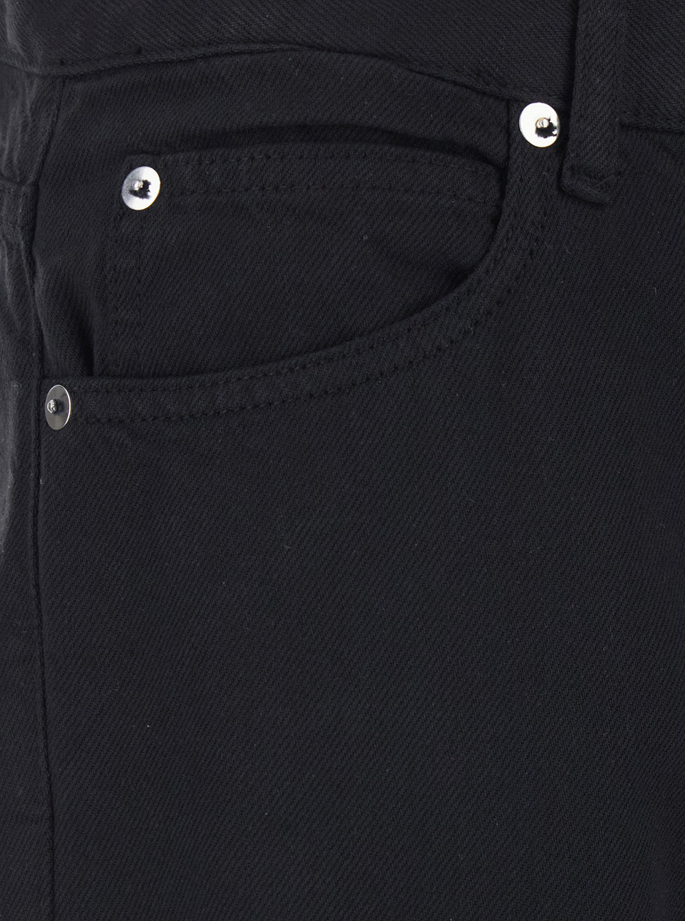 JS) New Oskar WOMAN Light Bull Tencel Old Reverse Black Jean