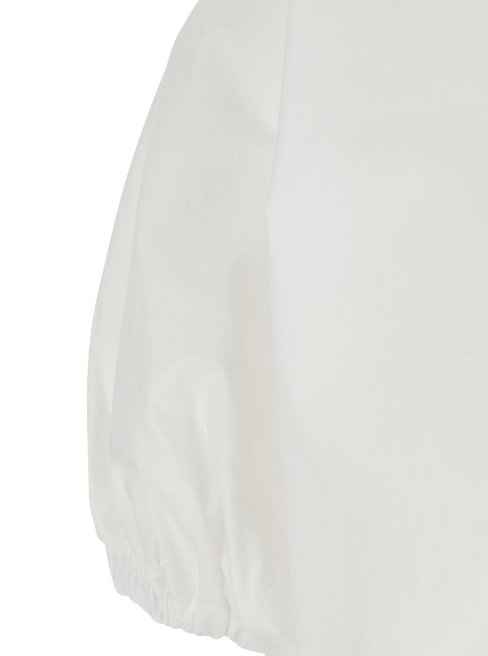 Shirt Sh) Puff With Sleeves In White For Women And Blouses