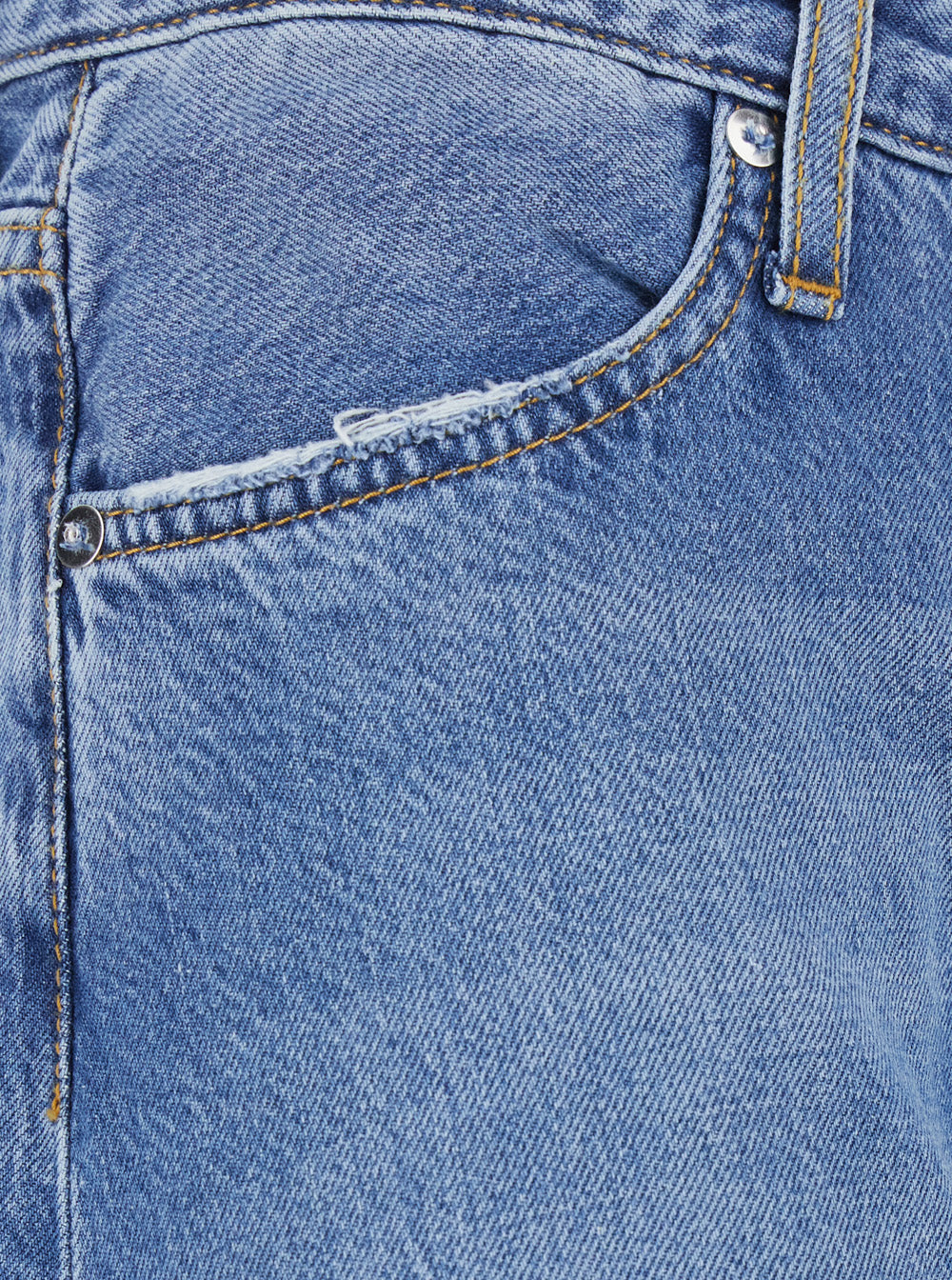 BM) Berm. Kaori WOMAN Denim Tencel Ocean Blu Shorts And Bermuda