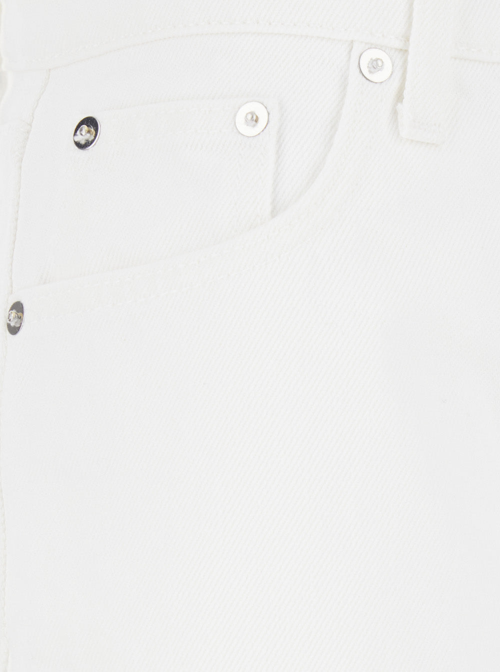 Super Wide Jeans R.r.eva Herzigova With Five-Pocket Details White Women