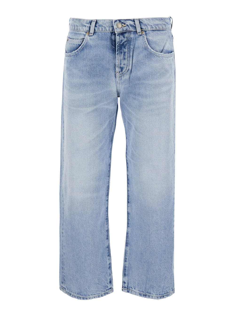 Jeans New Oskar Old Glory With High Waist And Pockets Blue Men Blu