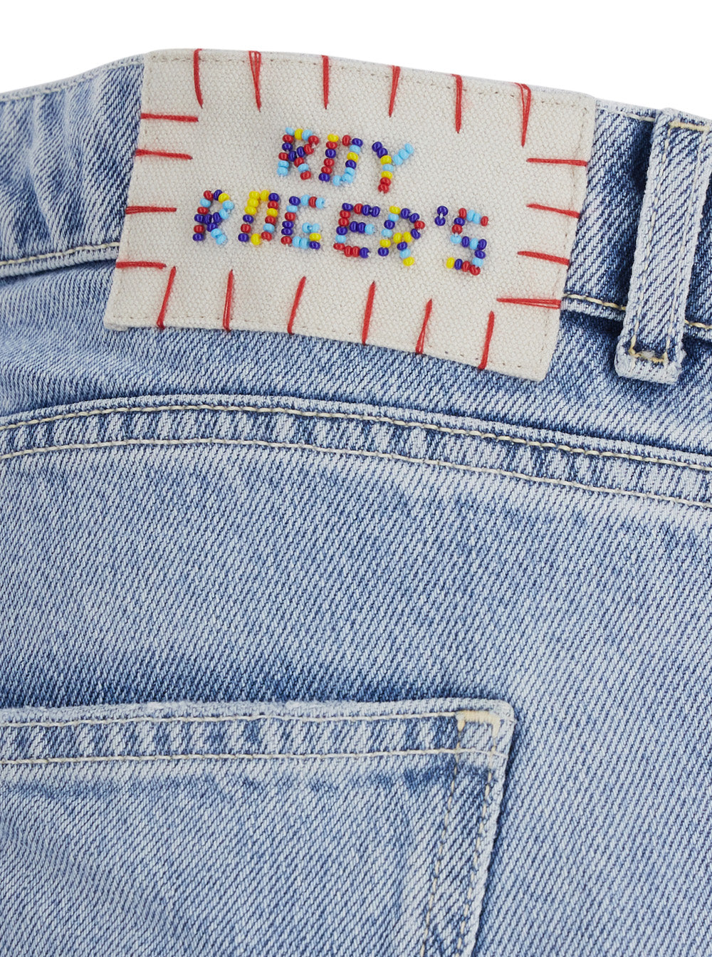 JS) New Oskar OLD GLORY Denim with Blue Details Blu Jean