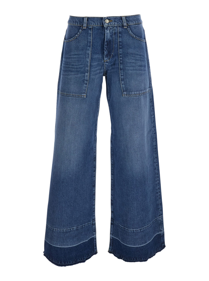 JS) Holly OLD GLORY Denim Lyocell elas. Nicky Blue Blu Jean