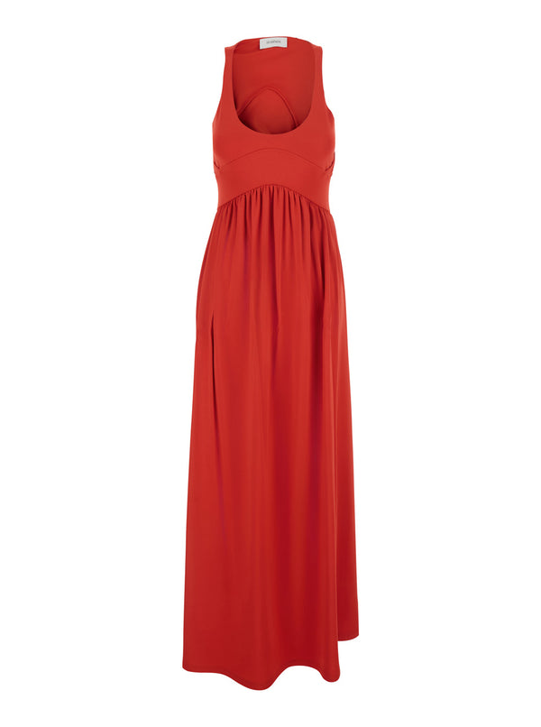 Dress Spxpanino Red Viscose
