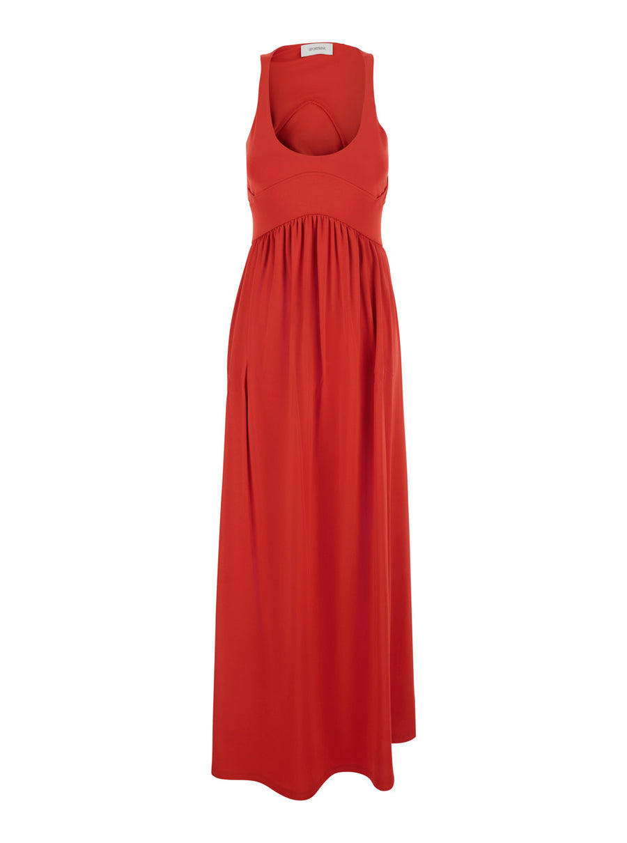 Dress Spxpanino Red Viscose