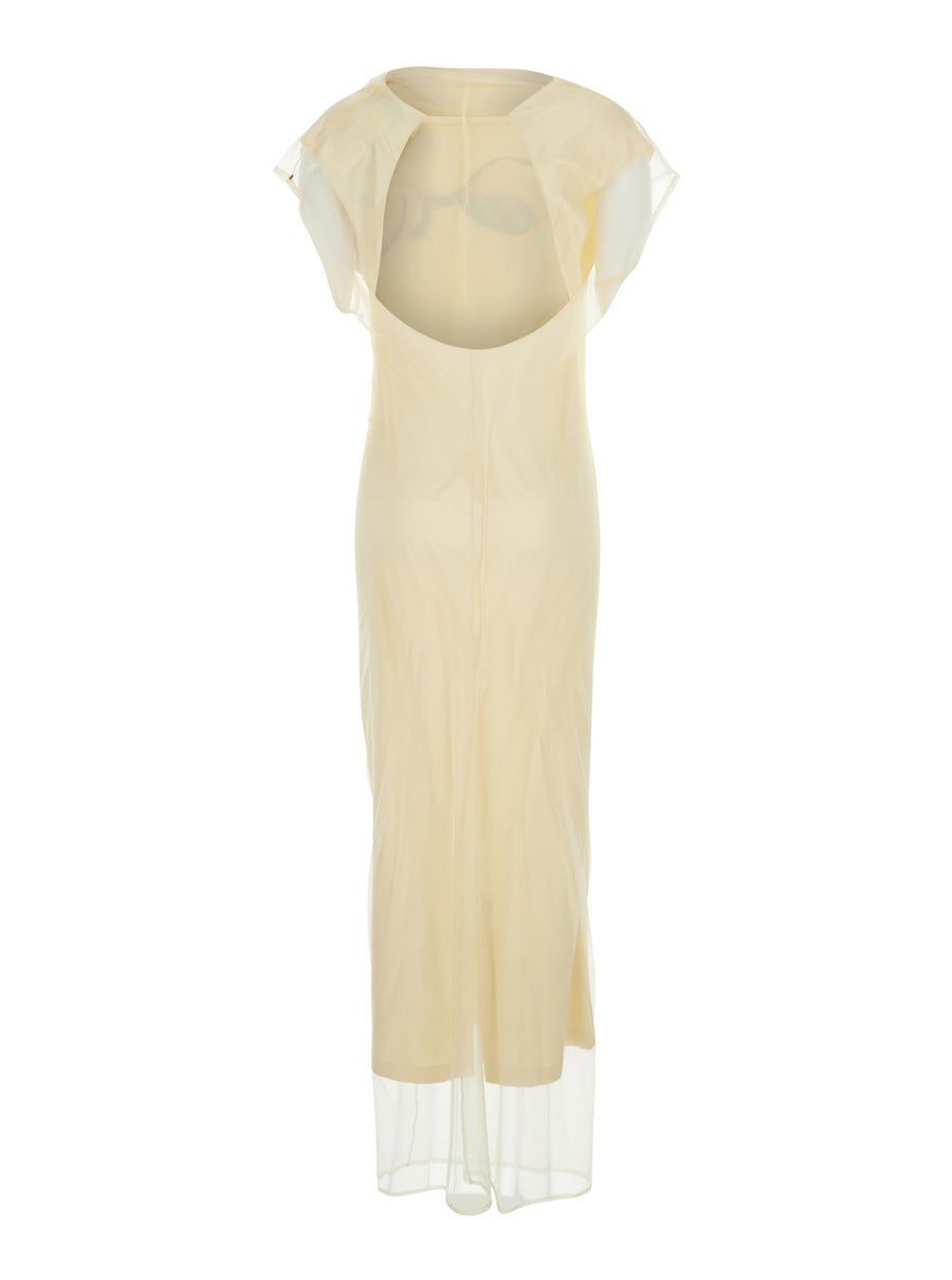Dress Spsviale Yellow Polyamide