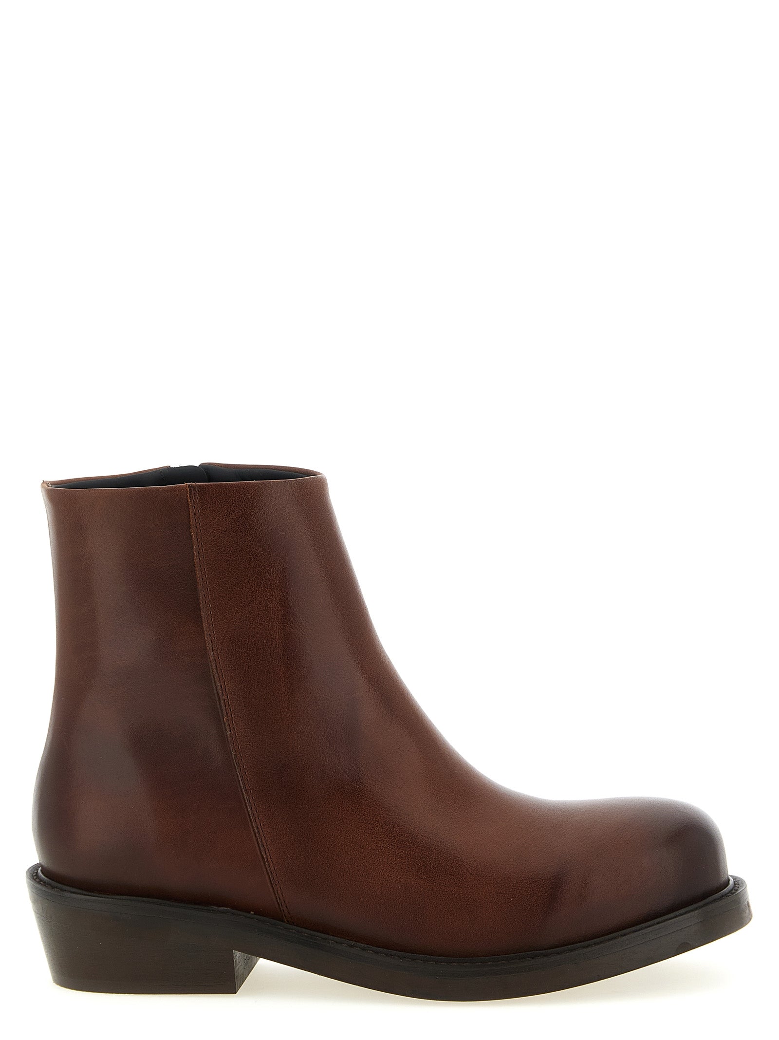 Lerato ankle boots Brown Calfskin Leather (bos Taurus) Boots