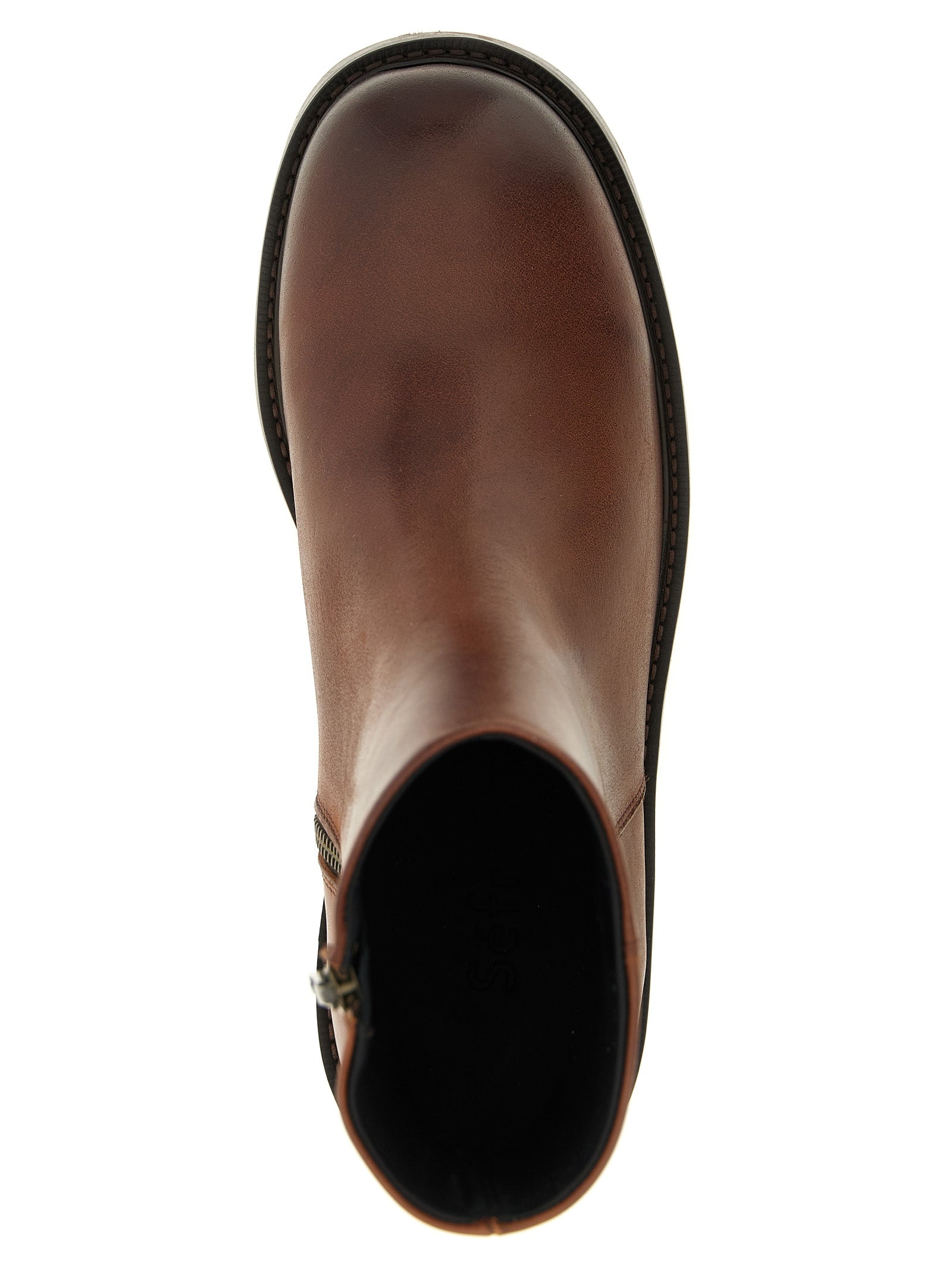 Lerato ankle boots Brown Calfskin Leather (bos Taurus) Boots