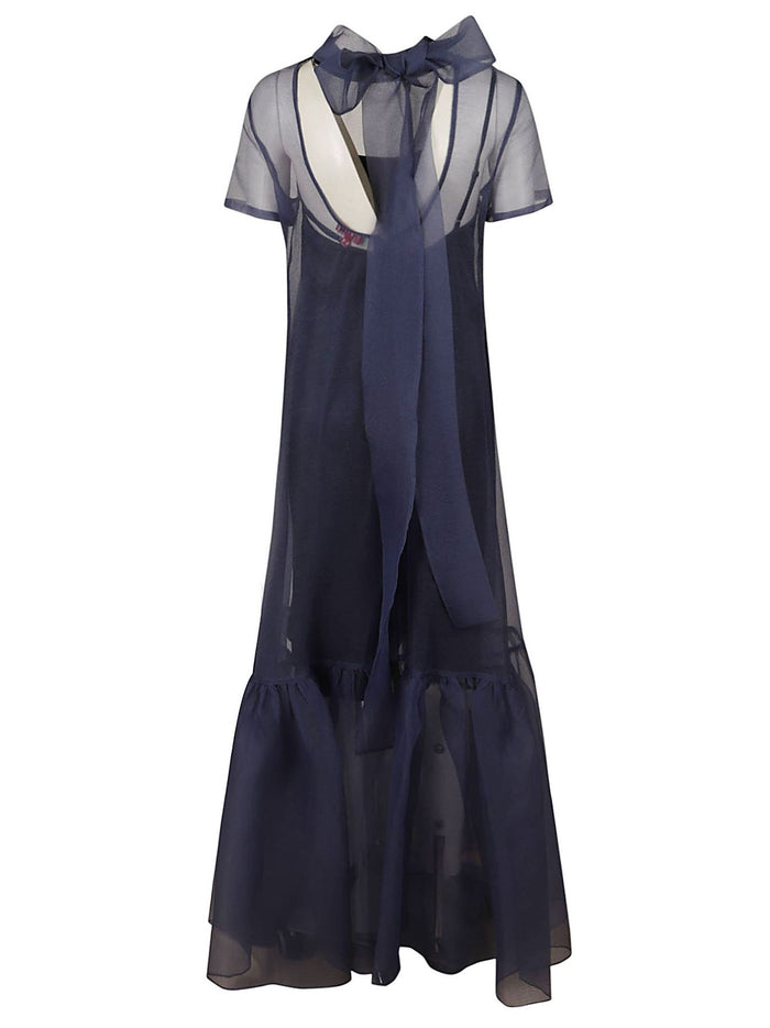 166-7607S Blu Polyester. made In China. Abito