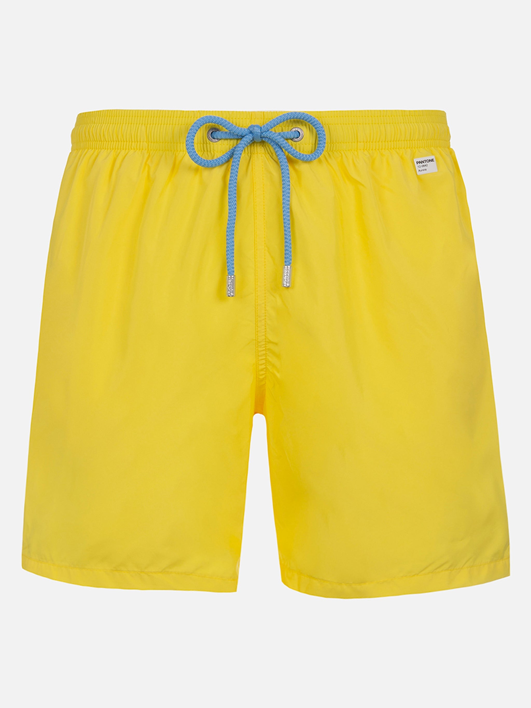 Man Lightweight Fabric Light Yellow Swim Shorts Lighting Pantone | Pantone® Special Edition Swimshort