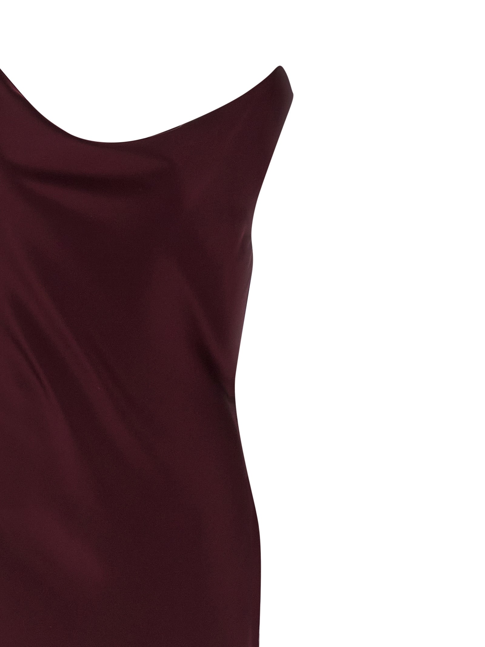 Maria dress Bordeaux Polyester